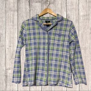 Aria Collection Fleece Pajama Top- Size Small